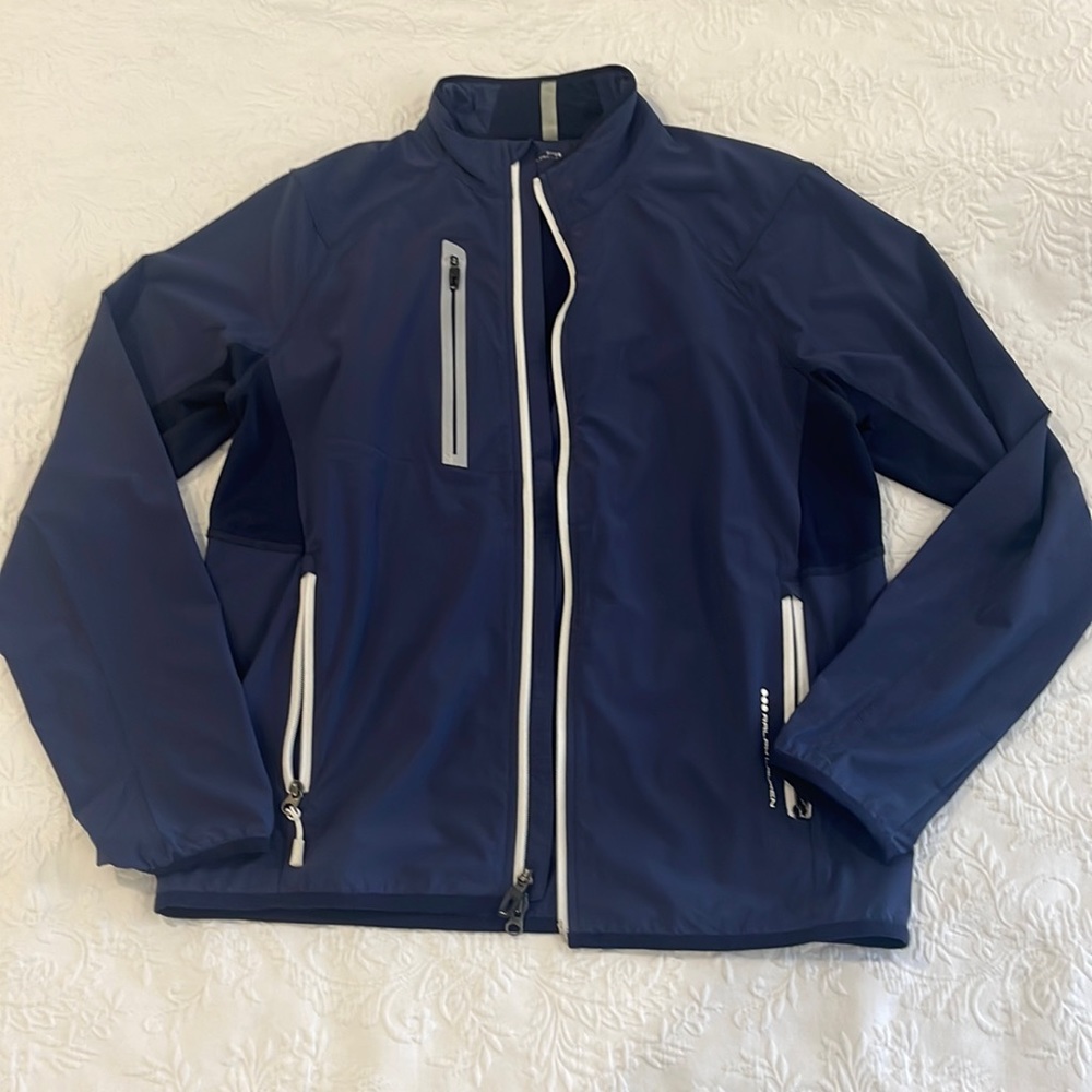 Ralph Lauren RLX navy blue performance wear a jacket.